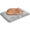 Navaris Tappetino Autoriscaldante Cane e Gatto - Termocoperta con Cerniera Animali Domestici 60x45cm - Cuscino Riscaldante - Coperta Termica Lavabile
