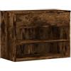 vidaXL Scarpiera Rovere Fumo 60x30x45 cm in Legno Multistrato