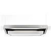 Novy 552.100 - Cappa aspirante in acciaio inox, altezza 17 cm, larghezza 100 cm, lunghezza 51,8 cm