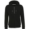 ARMANI EXCHANGE French Terry Hoodie, Felpa con Cappuccio, Uomo, Nero, L