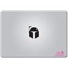 Artstickers - Adesivo per Portatile da 11 e 13Boba Fett Casco Star Wars Adesivo per MacBook PRO Air Mac Portatile Colore Nero Regalo Spilart Marca Registrato