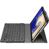 JIANG Tablet Case Custodia per tastiera per tablet A510 Bluetooth 3.0 Custodia tablet in pelle bluetooth staccabile ultra-sottile per for SAMSUNG Galaxy Tab A 10.1 T510 / T515, con slot a penna e supporto
