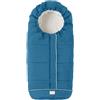 Nuvita 9545 Junior City | Sacco Universale per Passeggino | Perfetto per Bambini da 6 a 36 Mesi (100 cm) | Tessuto Vellutato e Massimo Comfort per il Tuo Bambino fino a -10°C | Blu Petrolio