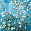 YSCOLOR Diamond Painting Van Gogh Fiore DIY Diamante Ricamo Ad Ago Rotondo 3D Diamante Pittura Moda Decorazioni per La Casa Pittura A Punto Croce 30X30Cm