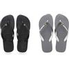 Havaianas Infradito Grigio 39/40 EU + Infradito Nero 39/40 EU