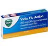Procter & Gamble Vicks Flu Action 200mg/30mg 12 Compresse Rivestite con Film