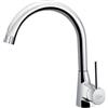 Ideal Standard B9328AA Nora Miscelatore Cucina monocomando da apoggio su lavello, cromato