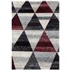 CREVICOSTA QUALITY MARK MARCAS DE CALIDAD Tappeto Carmina. Lana a pelo corto (rosso, 105 x 150 cm)