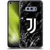 Head Case Designs Licenza Ufficiale Juventus Football Club Nero Marmoreo Custodia Cover in Morbido Gel Compatibile con Samsung Galaxy S10e