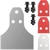 TIHOOK Testa di ricambio, 75 mm, scalpello per piastrelle SDS Plus, scalpello per stucco, larghezza scalpello piatto, per B0BBV67S39, B0BVFW4NJC