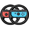 ARCELI 2 volanti per Nintendo Switch OLED, interruttore volante da corsa per Mario Kart 8 Deluxe (nero)