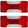 Generic Lente di ricambio Luci Finale Posteriore per IVECO DAILY 2006-2023 E-MARK