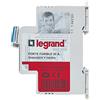Legrand - Portafusibili 1P+N - 20A - 1 modulo - per cartucce 8,5 x 31,5 mm