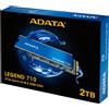 ADATA SSD ADATA LEGEND 710 2 TB Blu/Oro PCIe 3.0 x4 NVMe 1.4 M.2 2280