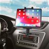 Cuxwill Supporto per tablet da auto con slot per CD per smartphone iPad da 4'-13, universale a 360°, per iPad Pro 12.9 10.5 9.7 Air Mini, Kindle Fire, iPhone
