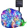 Wlevzzor Catena Luminosa Esterno Solare, 22M/72Ft 200 LED, 8 modalità, luce calda - Ideali per patio, giardino, cortile, matrimonio, festa, albero di Natale (Colori Luce)