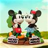 Abystyle Set statuette diorama Mickey Mouse e Minnie Topolino Disney 1/10