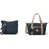 Kipling ARTO, Borse a Tracolla, Donna, Blue Blue 2, Taglia unica ART, Tote Bag, Donna, Blu (True Navy C), Taglia unica