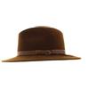 Votrechapeau - Cappello tipo Fedora in feltro ripiegabile, Marius marrone 56 cm