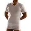 CAGI Intimo Uomo T-Shirt Manica Corta Scollo V PRIVILEGIO FILOSCOZIA 1304 Colore Bianco Taglia 5