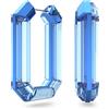 SWAROVSKI ORECCHINI LUCENT, FORMA OTTAGONALE BLU
