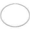 SWAROVSKI COLLANA MATRIX TENNIS BIANCO, M