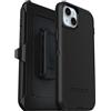 OtterBox Cover per iPhone 15 Plus/iPhone 14 Plus Defender, resistente a shock e cadute, cover ultra robusta, testata 5x vs norme MIL-STD 810G,Nero