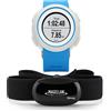 Magellan Echo Running - Smartwatch Display TFT con Bluetooth e Cardiofrequenzimetro colore Blu - ECHO + HR
