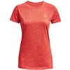 Under Armour Tech Twist Maglietta, T-Shirt Donna, (427) Varsity Blu/bufera di neve/Argento Metallizzato, XS