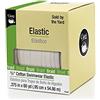 Dritz Costume da Bagno Elastico in Cotone 3/8 x 44,4 m, Naturale, Bianco, 9,5 cm x 44,4 m