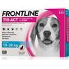 Frontline denominazione: frontline tri-act soluzione spot-on per cani di 10-20 kg categoria farmacoterapeutica: ectoparassicidi per uso topico. principi attivi: ogni pipetta da 2 ml contiene: fipronil: 135,2 m
