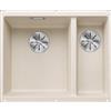 Blanco SUBLINE 340/160 U Vasca Sinistra Soft White 1527162 - 527162 con Set Stainless Steel