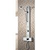COLONNA DOCCIA IDROMASSAGGIO DROP HYDRA IN ALLUMINIO CON MISCELATORE MONOCOMANDO