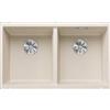 Blanco SUBLINE 350/350-U Soft White 1527164 - 527164 con Set Stainless Steel