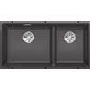 Blanco SUBLINE 480/320-U Grigio Roccia 1519475 - 523585 con Set Stainless Steel