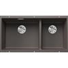 Blanco SUBLINE 480/320-U Grigio Vulcano 1527351 - 527351 con Set Stainless Steel