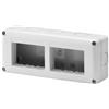 Gewiss Spa Contenitore Per Apparecchi System Protetto 6 Posti Grigio Ral 7035 Ip40 Gewiss GW27005