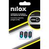 Nilox Copri Webcam Privacy, Copri Telecamera PC Scorrevole, Design Ultrasottile, Adatto per Notebook, Tablet e TV, Confezione da 3 Pezzi, Colore Nero