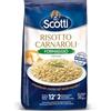Riso Scotti, Risotto al Formaggio Cremoso, Riso Carnaroli con Formaggio, Senza Glutine, Pronto in 12 Minuti, 210 g