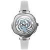 CIGA Design R Series Danish Rose Acciaio Quarzo Madreperla Bianco Pelle Orologio Donna