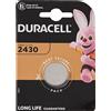 DURACELL Batterie a bottone LONG LIFE Duracell CR2430 LITIO 3V