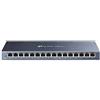 TP-Link 16-Port Desktop Gigabit Ethernet Switch/Hub, Ethernet Splitter, Plug & Play, no configuration required, Steel Case(TL-SG116), Grey