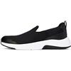 CARE OF by PUMA Slip on Runner Low-Top Sneakers, Nero Black White, 39 EU
