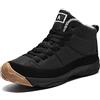 Azooken Stivali da Neve Uomo Donna Inverno Scarponi da Trekking Scarpe Caldi Snow Boots Sneakers Outdoor（6119-Black43）