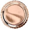 Luck and Luck PartyDeco Conf. 6 Piatti in Cartoncino Oro Rosa Metallizzato Cerimonie Matrimonio, 23 cm