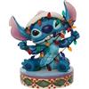 Enesco - Disney Traditions Stitch Wrapped in Xmas Lights 4.5 Figure