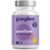 Gloryfeel Passiflora Integratore in 240 Capsule, Estratto di Passiflora Pura 3750 mg per Dose, Per il Rilassamento e Benessere Mentale in Caso di Stress*, Integratore per Dormire, 100% Vegan & Senza Additivi