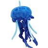 Zappi Co Peluche Riciclato al 100%, Medusa (33cm di altezza) Morbido, soffice, ecologico, collezione di peluche per neonati, primo bambino