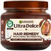 Garnier Ultra Dolce Hair Remedy Maschera Nutriente Capelli Disidratati Latte Di Cocco 340ml