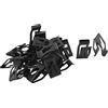 A ABSOPRO Anteriore Console Cruscotto Clip 8mm Cruscotto Taglio Fermo Nero(Set da 30)